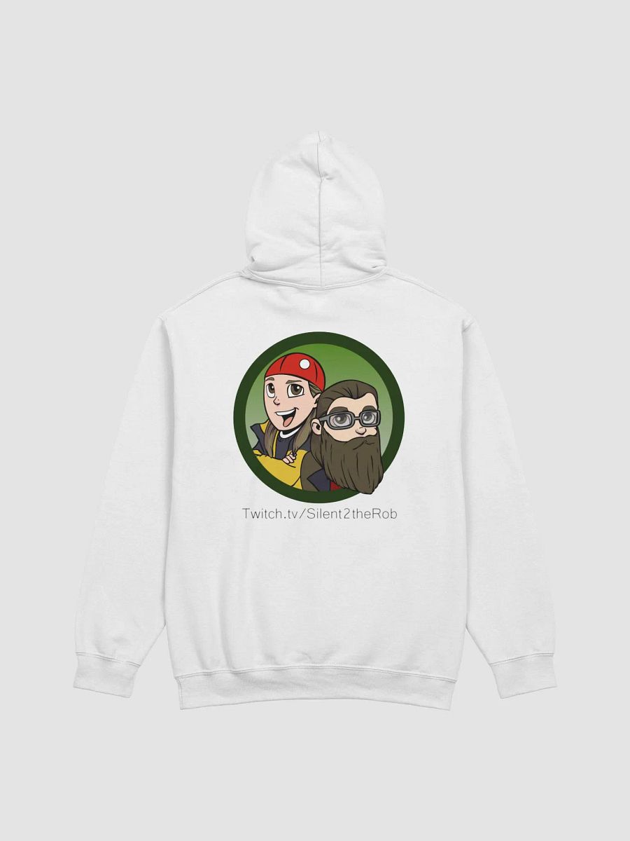 Silent Twitch logo Hoodie Light Color product image (11)