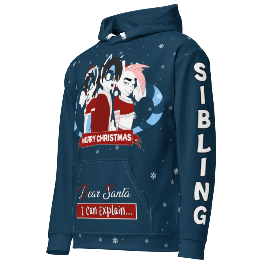 [Deluxe] Christmas Hoodie | Polyester Hoodie | Quote #2 product image (3)
