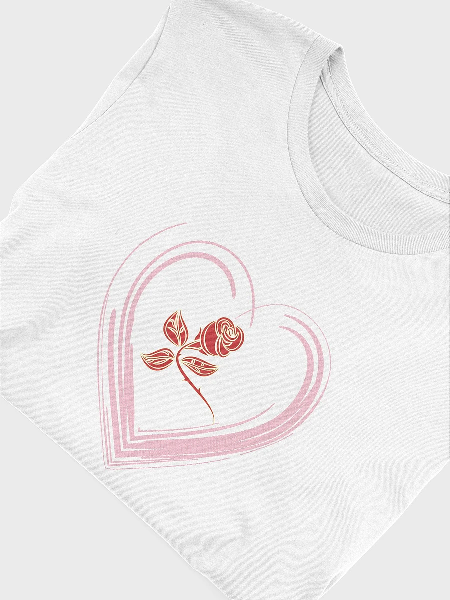 Golden Rose Love Heart T-Shirt product image (5)