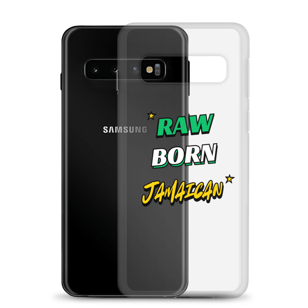 RAW BORN JAMAICAN Samsung® Clear Case product image (22)