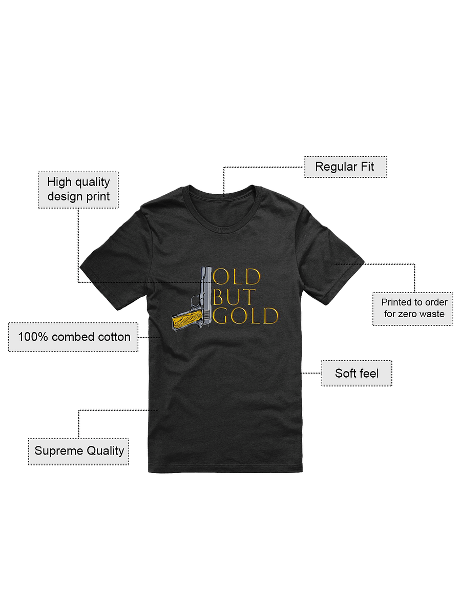1911 Golden Gun Vintage T-Shirt product image (6)