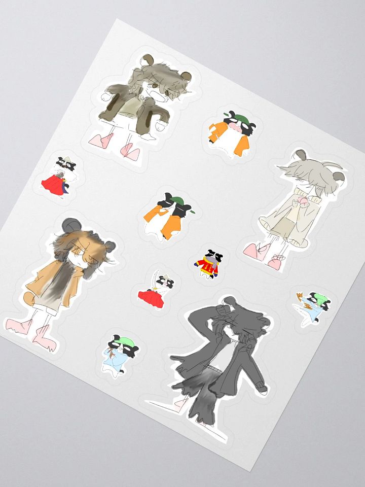 365!! daily character dictionary hamster stickers product image (2)