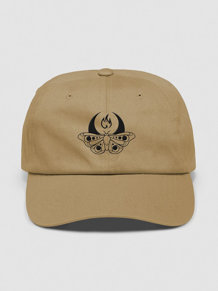 Mothwin Logo Hat (This time the logo is black) product image (1)