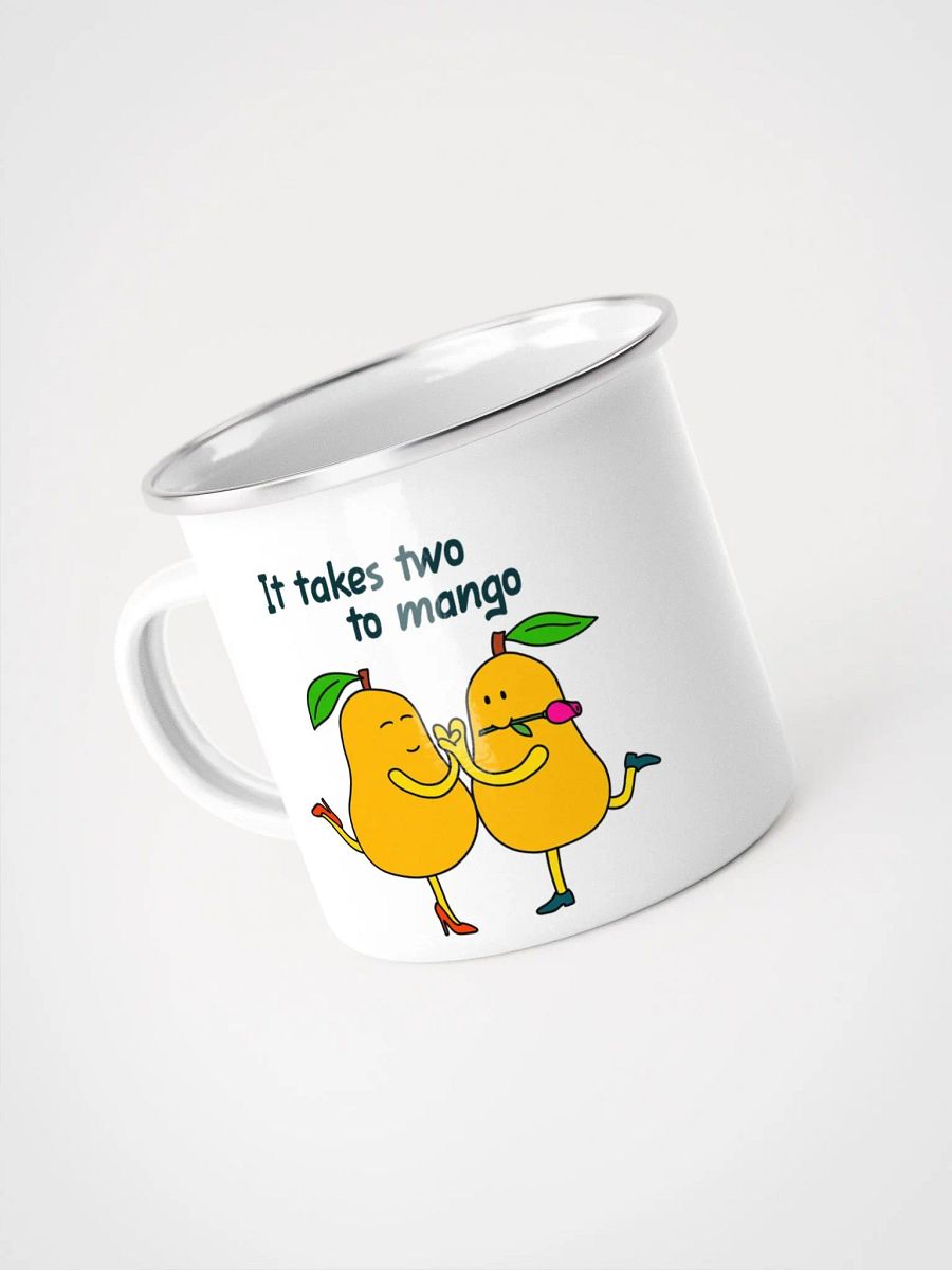 Two to Tango Enamel Mug product image (1)