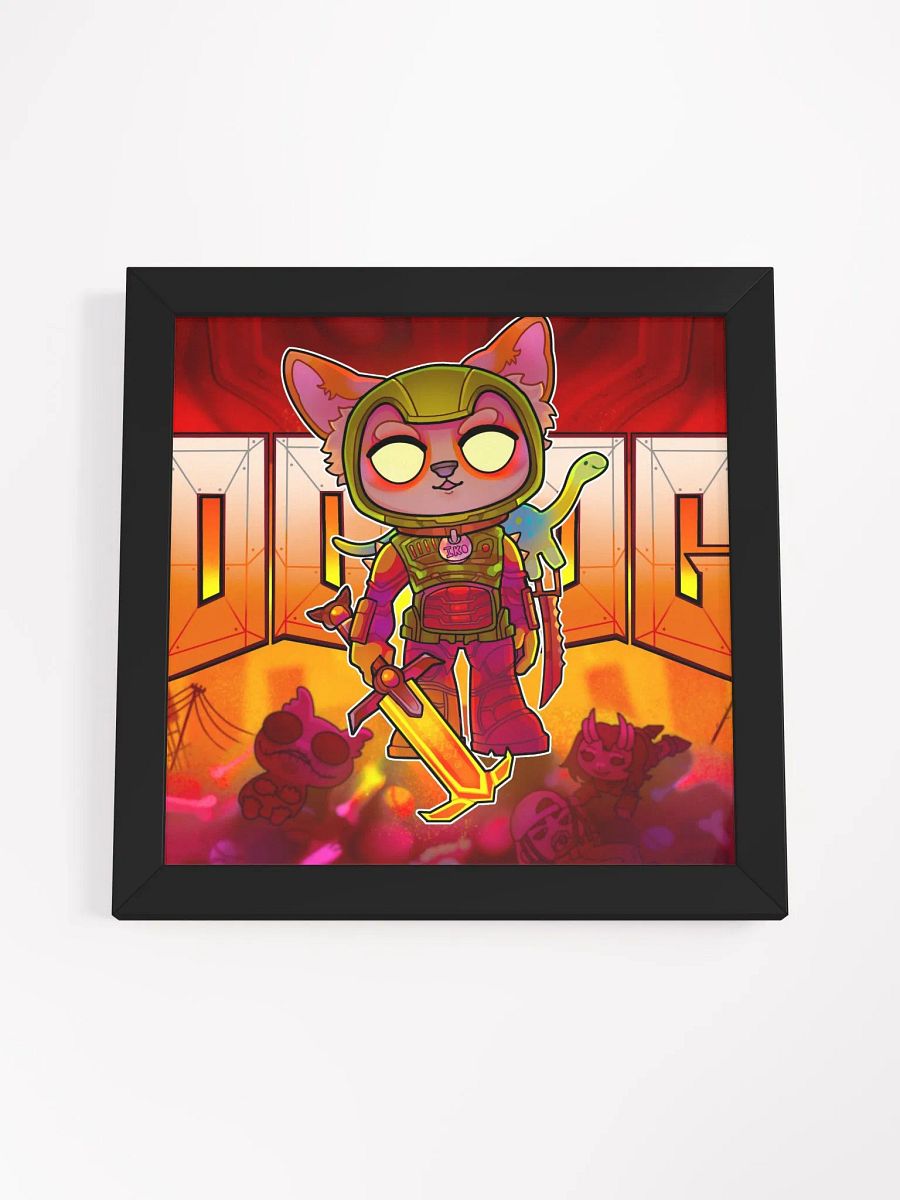 DOOG FRAMED SQUARE POSTER product image (4)