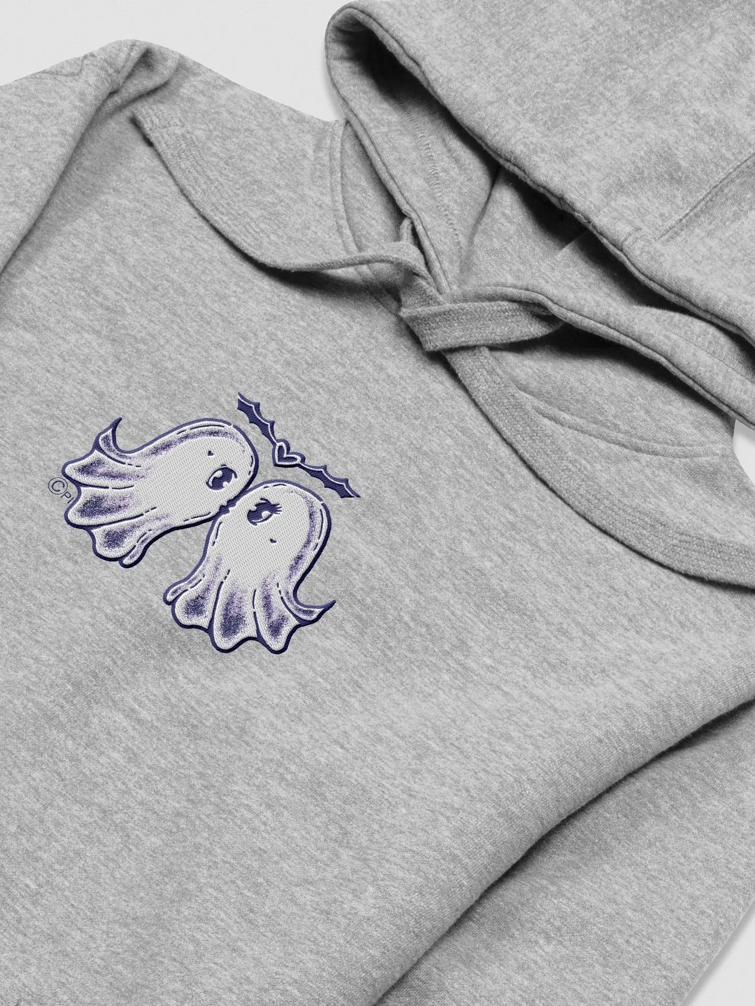 ghost lovers hoodie embroidered product image (12)