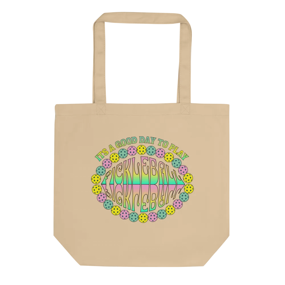 It's A Good Day To Play Pickleball Eco Tote product image (1)