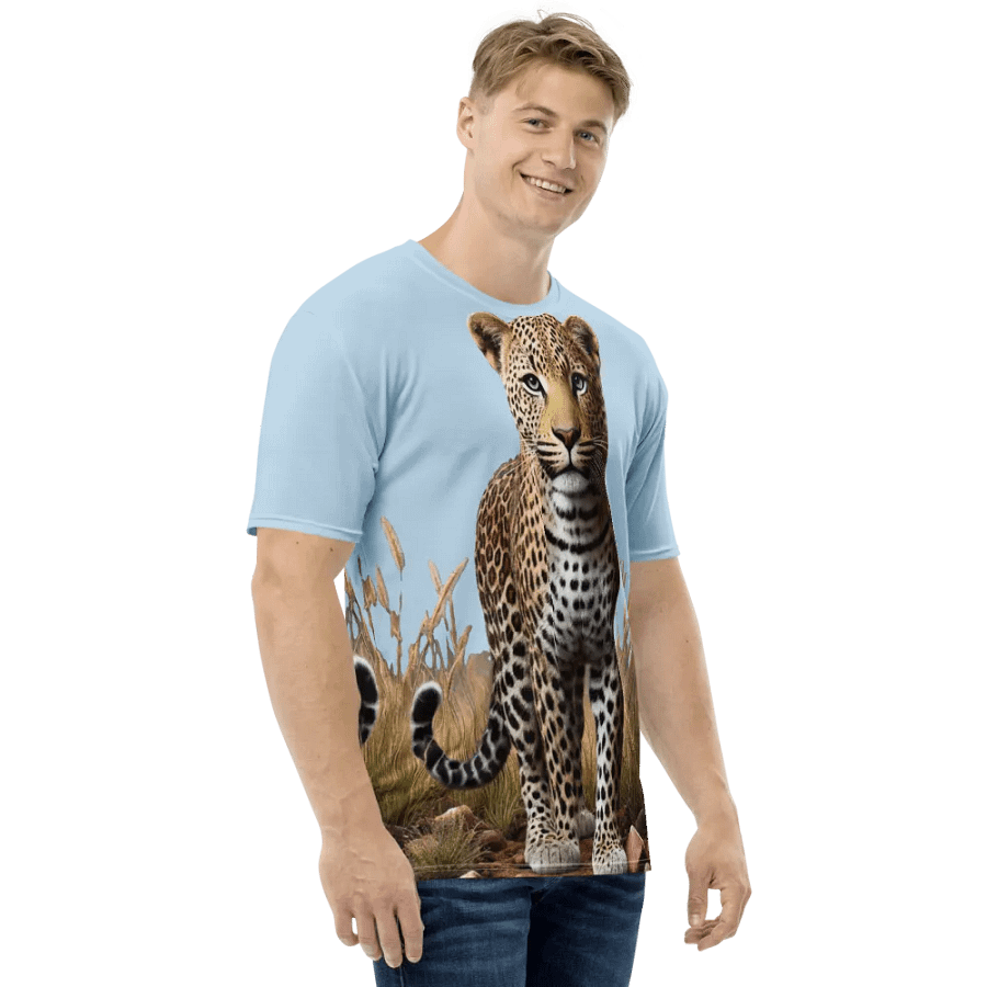 Leopard Wildness All-Over T-Shirt product image (4)