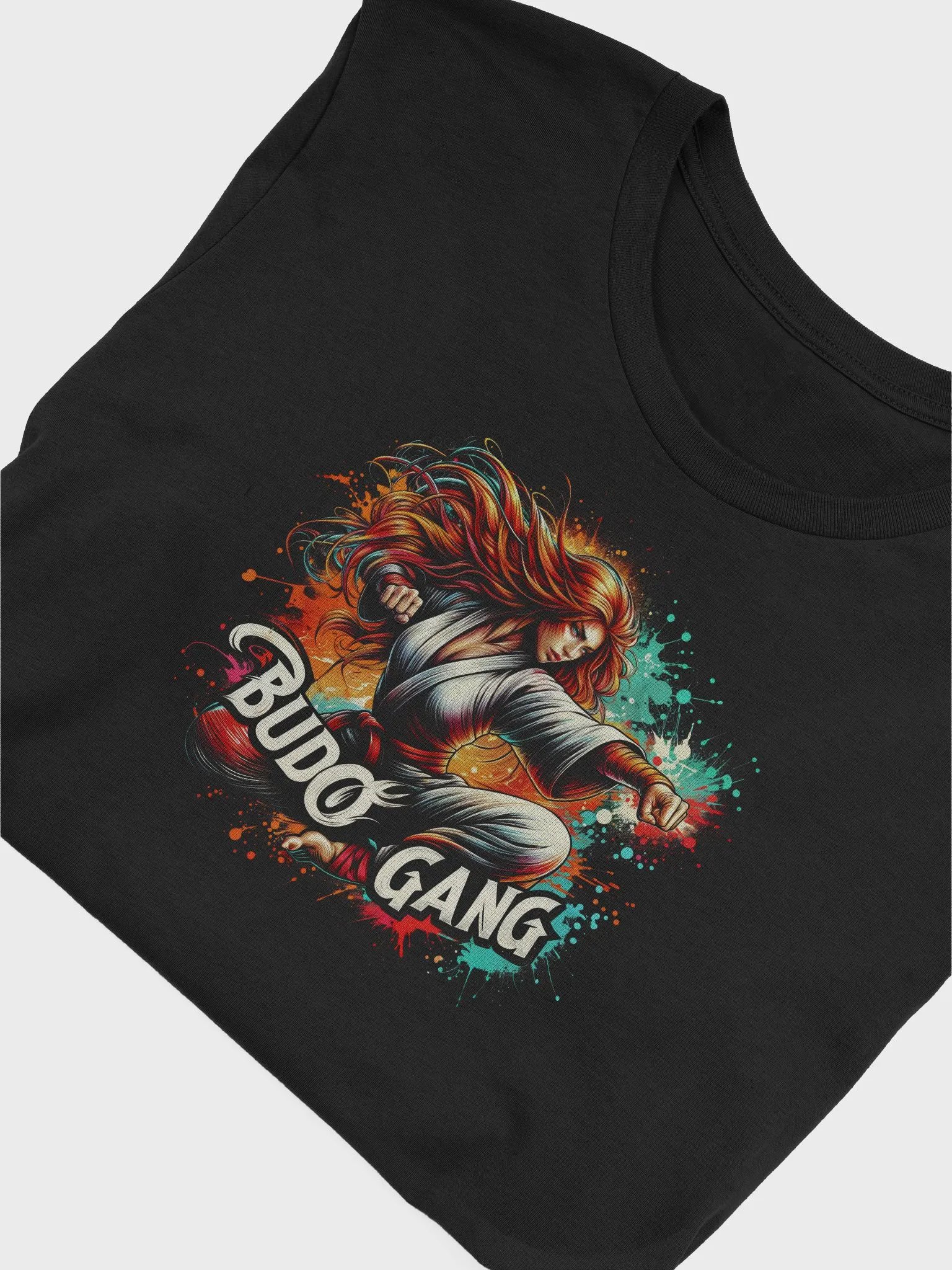 🏷️ Karate Red Hair Martial Arts Girl T-Shirt product image (5)