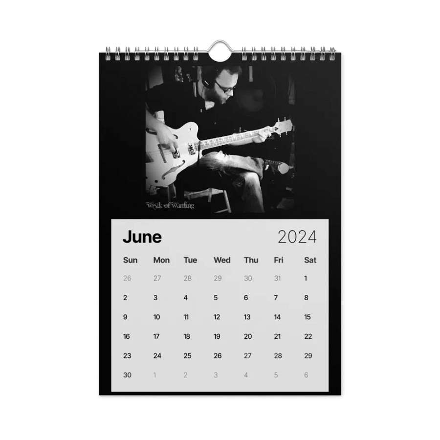Weak Of Wanting Band 2024 Calendar product image (12)