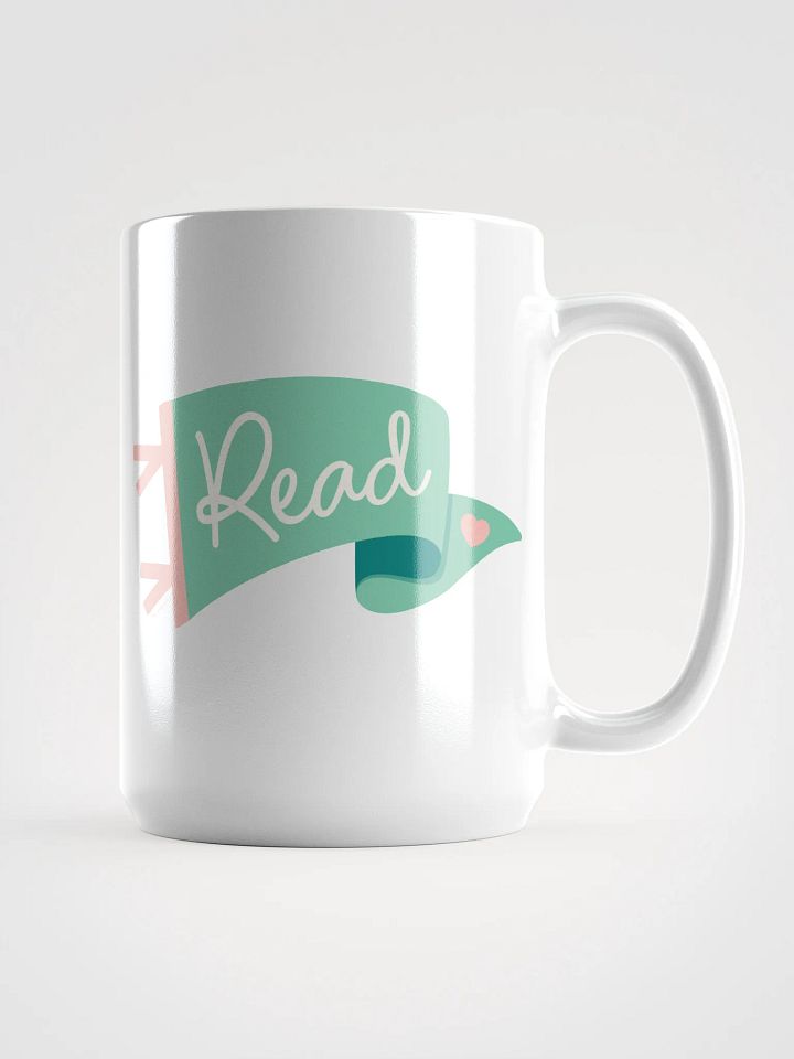 Go Team...Read! Mint Pennant Mug product image (1)