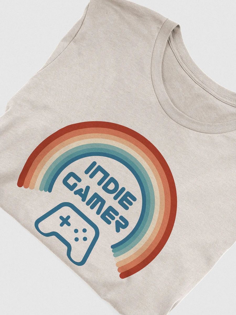 Indie Gamer Tee Blue product image (38)