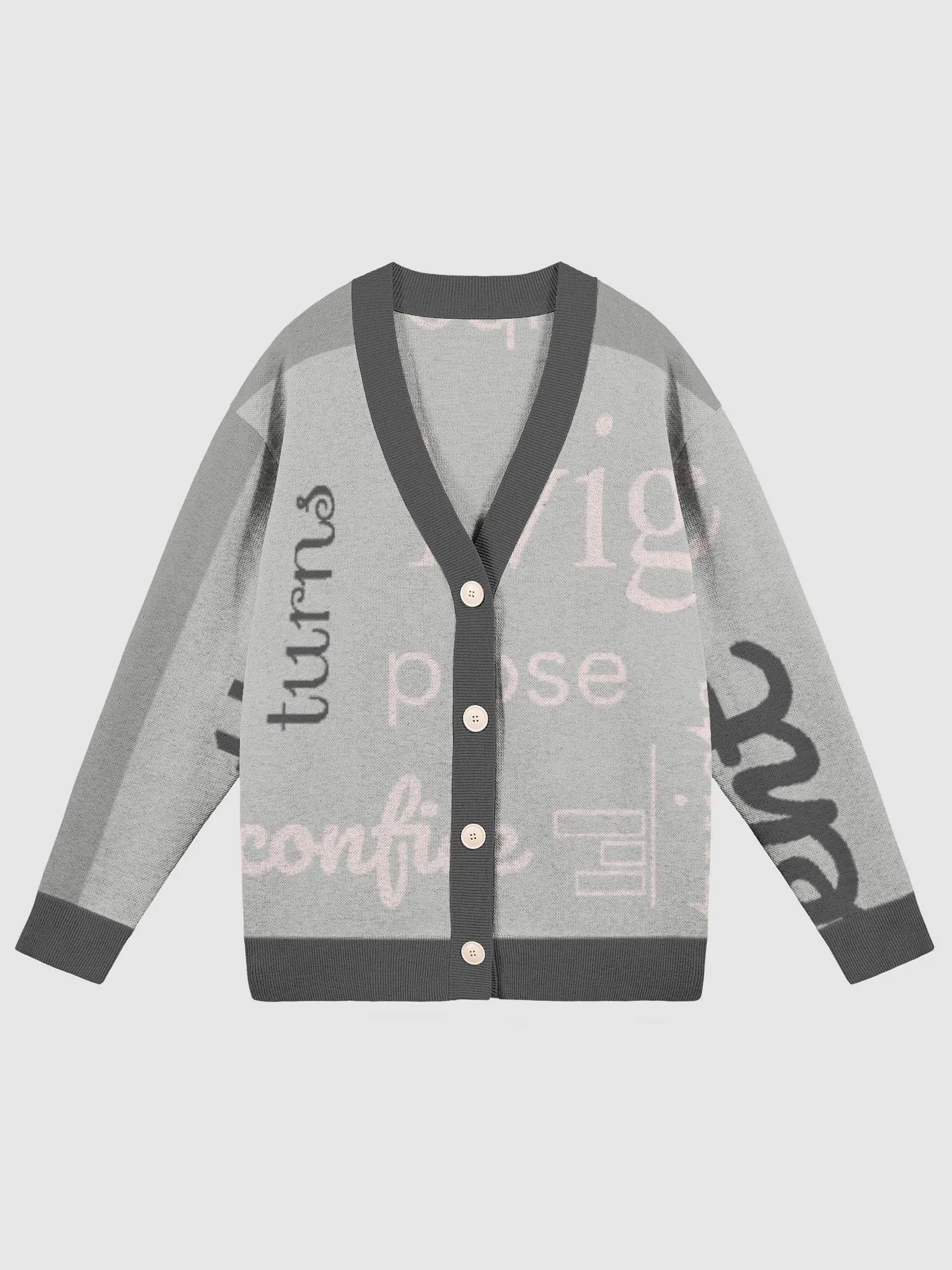 Alignment - Knitted Cardigan Without Pocket product image (1)