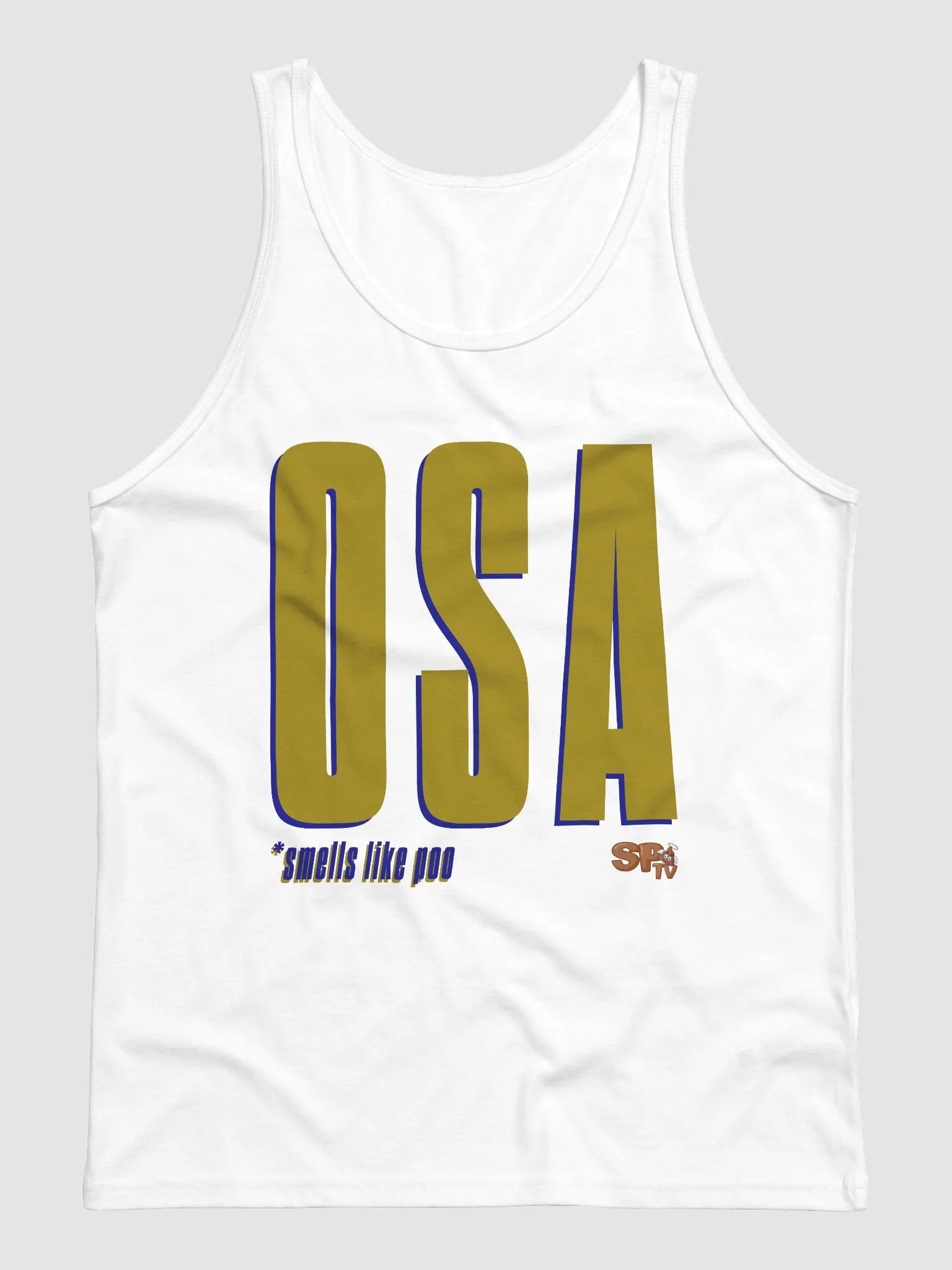 OSA Agent Bella+Canvas Jersey Tank (White) product image (1)