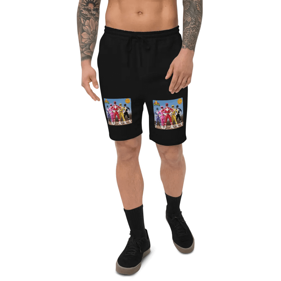 Powerful Heroes Fleece Shorts product image (5)