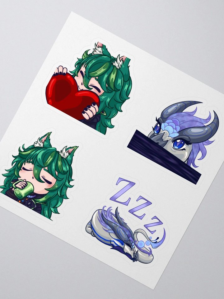 Emote Sticker Sheet #1 product image (2)