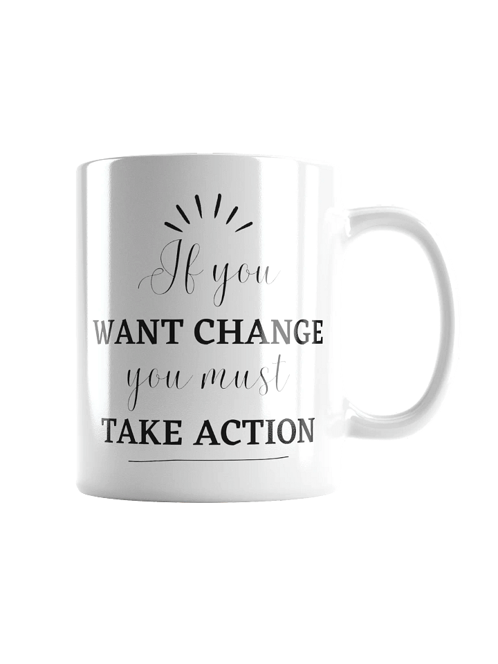 Action Taker's Motivation Mug – Inspirational Coffee Mug for Daily Motivation product image (1)