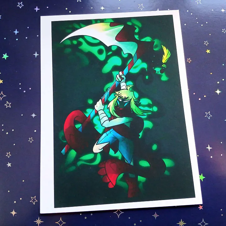 "Scythe" art print product image (1)