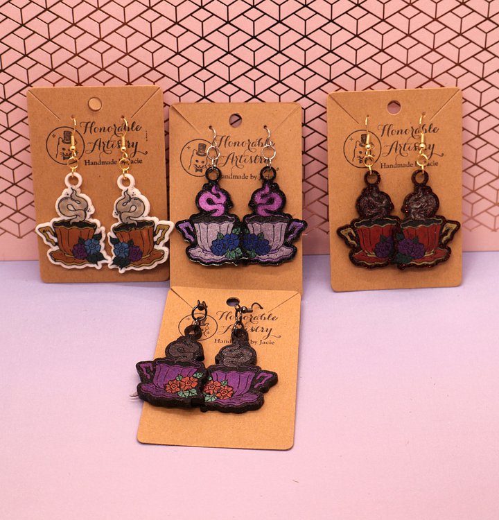 Teacup Earrings product image (1)