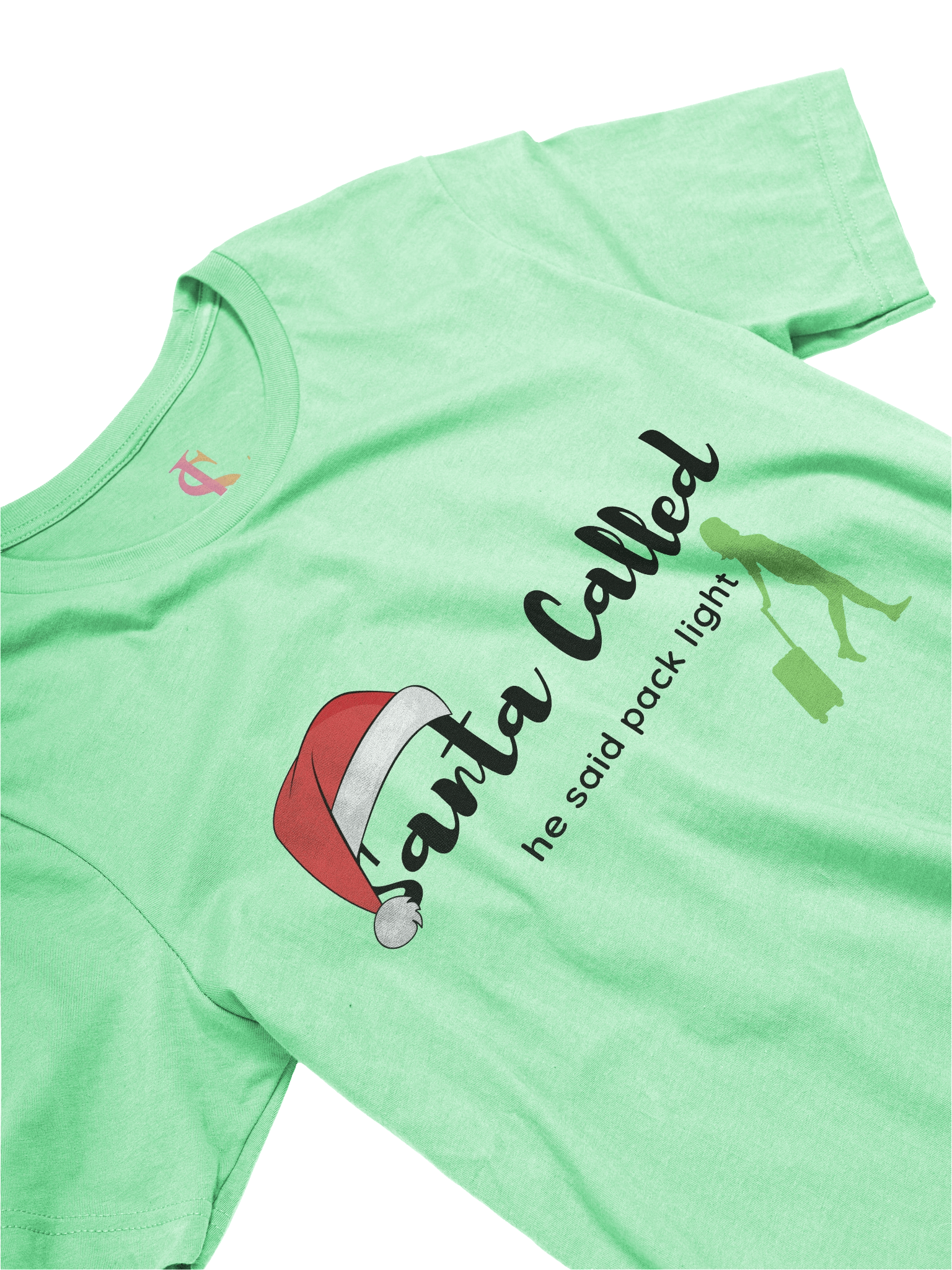 Santa Called Lightweight Tee product image (4)