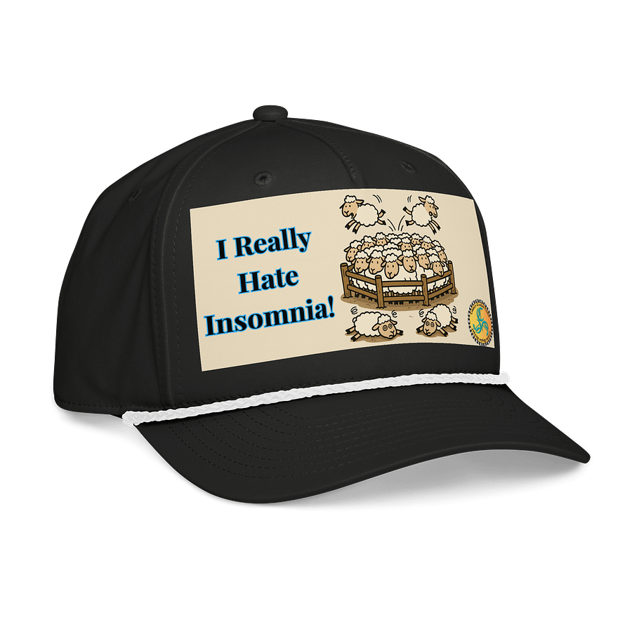 I Really Hate Insomnia (Both) Richardson Five-Panel Classic Rope Cap product image (6)