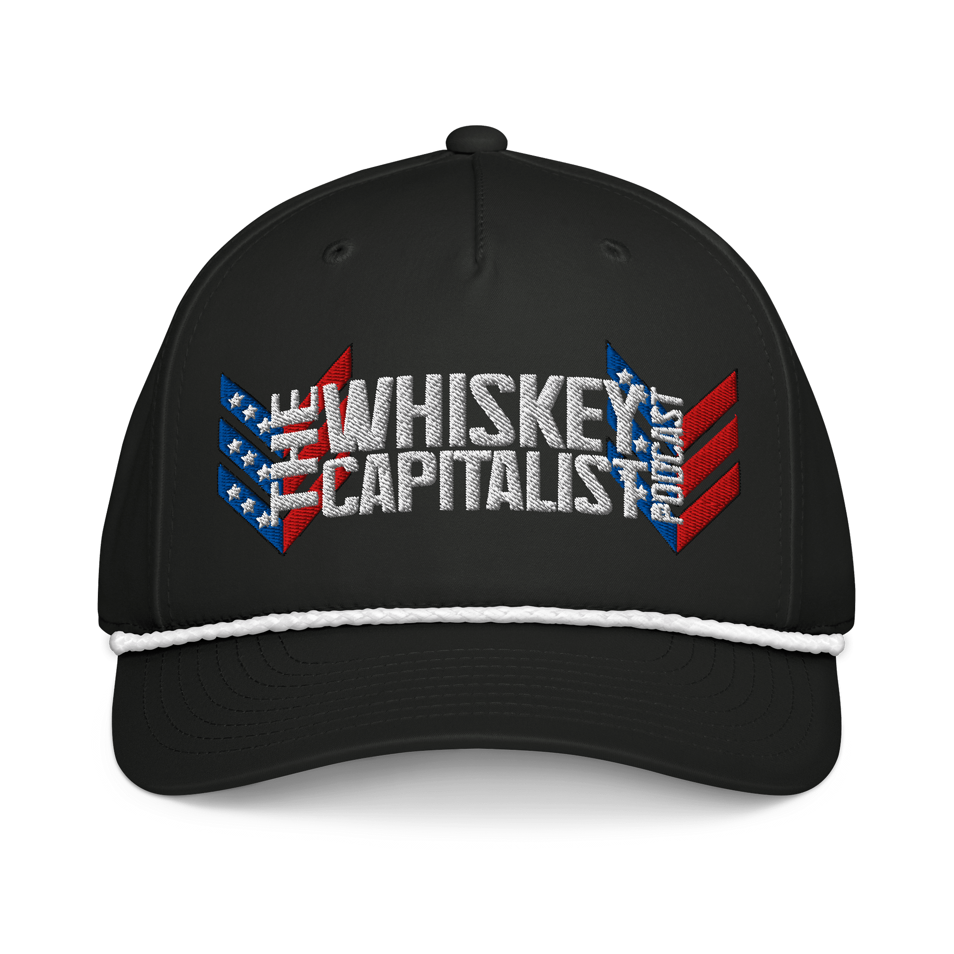Main Logo Five-Panel Classic Rope Golf Cap - Embroidered product image (1)