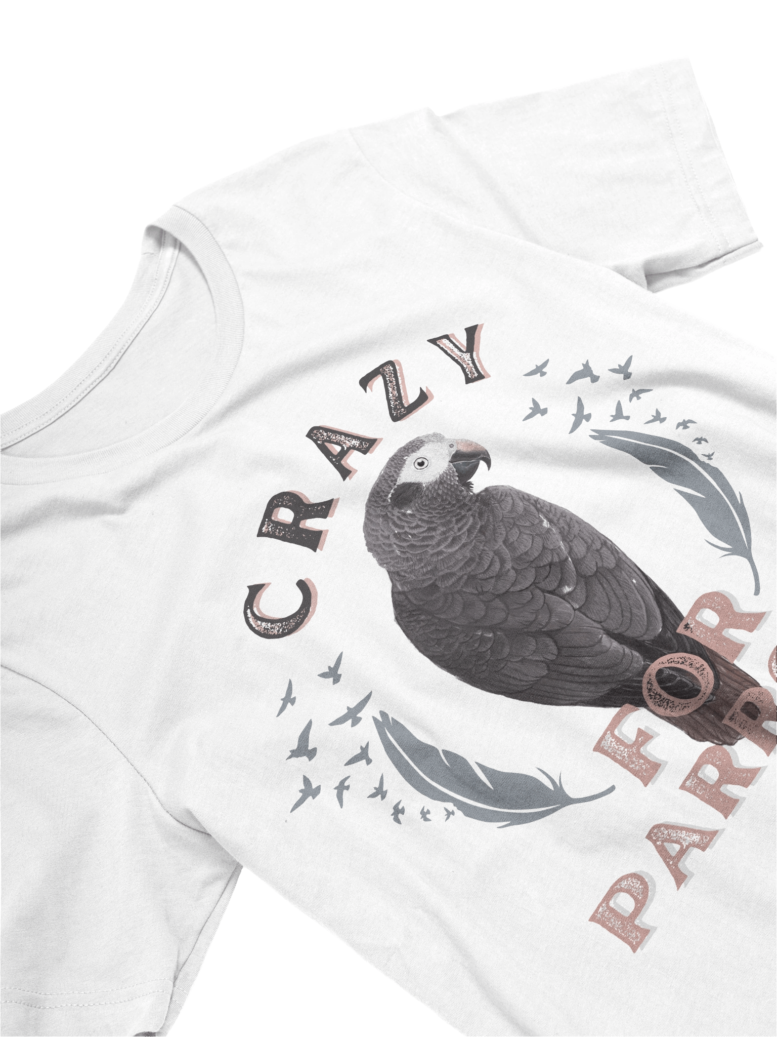 Crazy for Parrots Unisex T-Shirt product image (2)