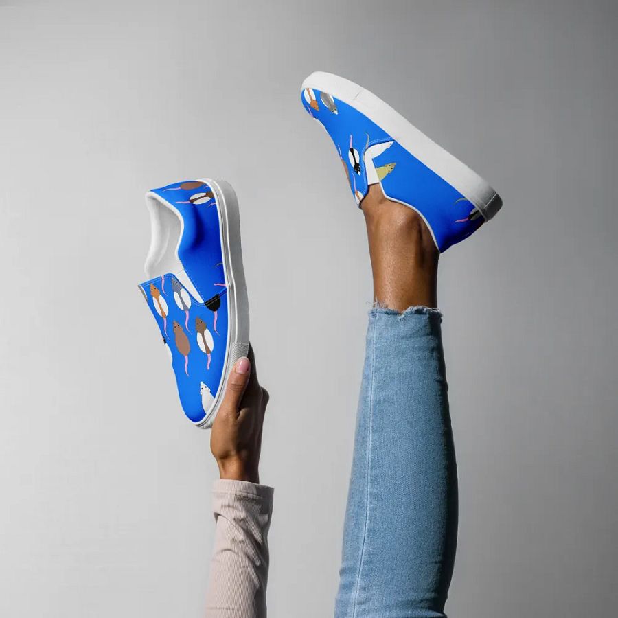 Rat pack, canvas slip on shoes (womens) product image (5)