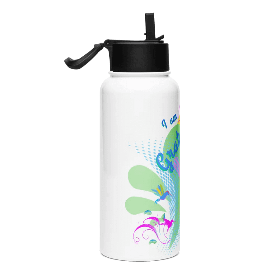 Grateful Heart Stainless Steel Bottle for healthy moms ladies men product image (4)