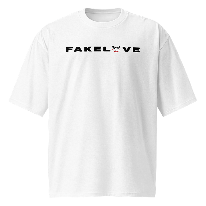 F A K E L O V E Oversized Tee product image (1)