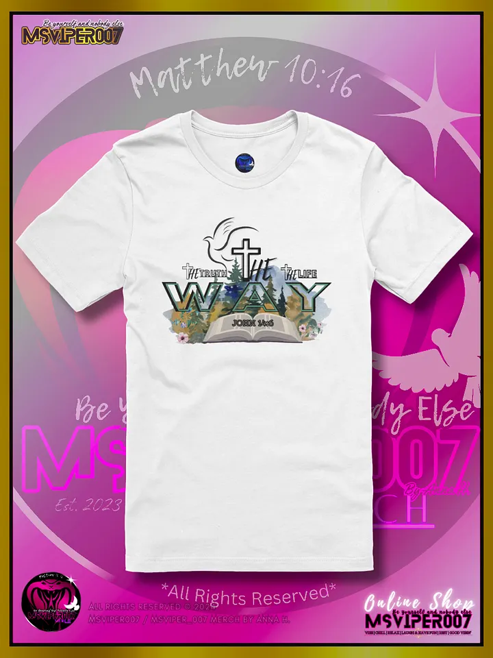 T-Shirt - MsViper007's "The Way" Comfort T-shirt By Anna H. product image (1)