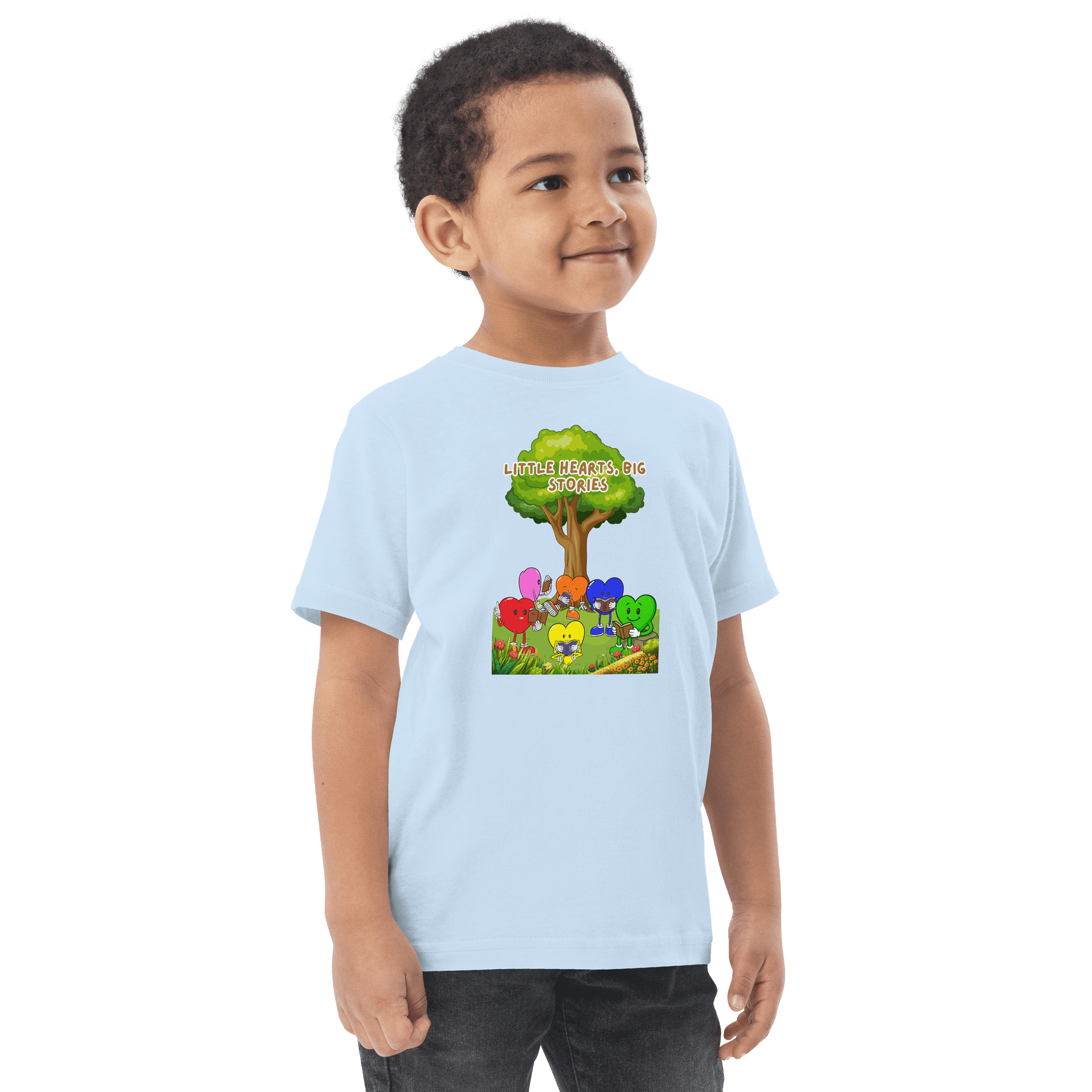 Little Hearts, Big Stories Toddler T-Shirt product image (14)