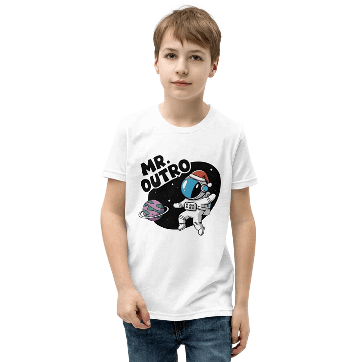 MR Outro Santa Astronaut Youth T-Shirt product image (1)