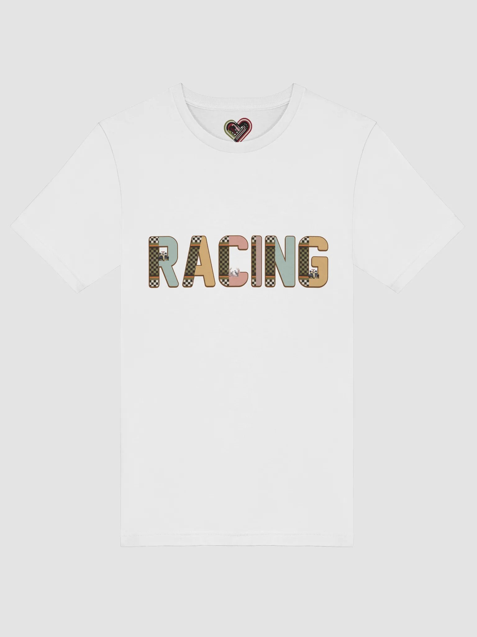 Checkered Racing Fun T-Shirt product image (3)