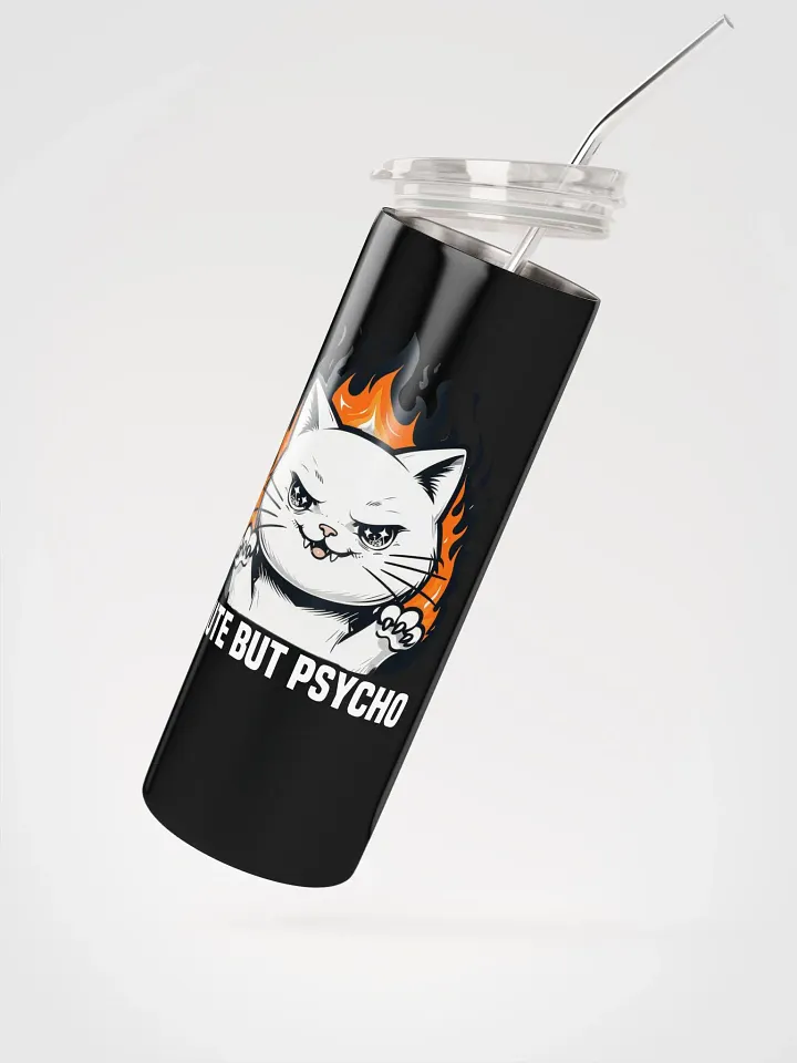 cute but psycho stainless steel cup product image (2)