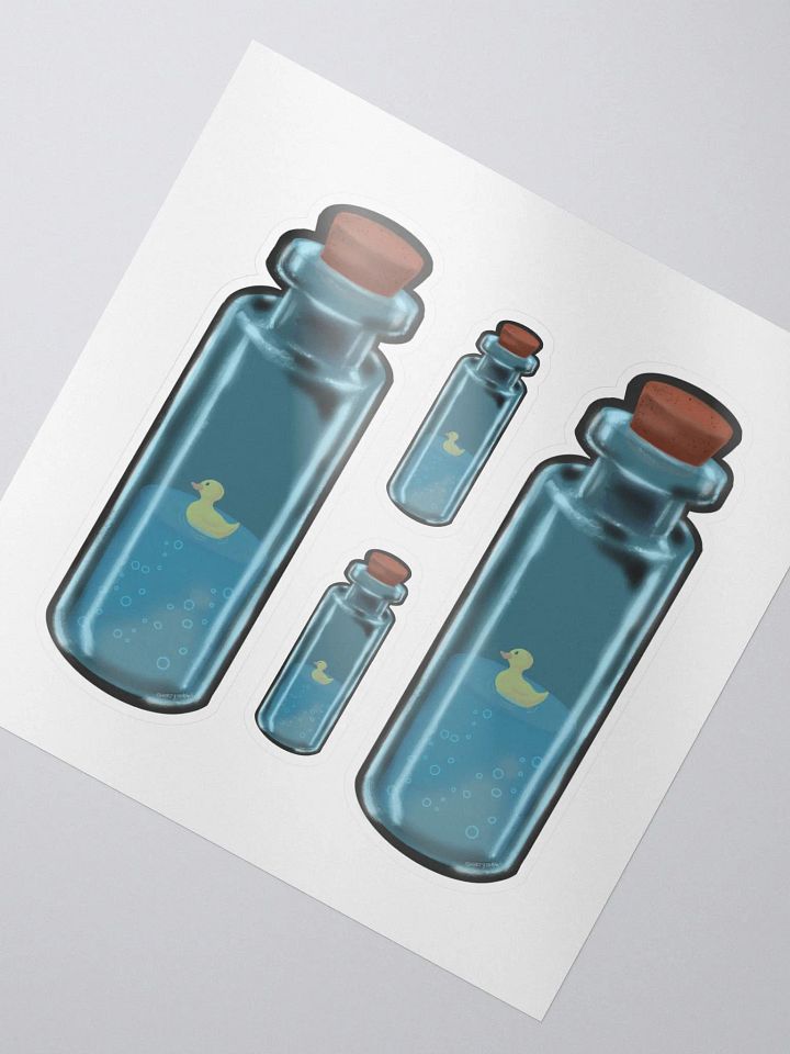 Courage of Duck Stickers product image (1)