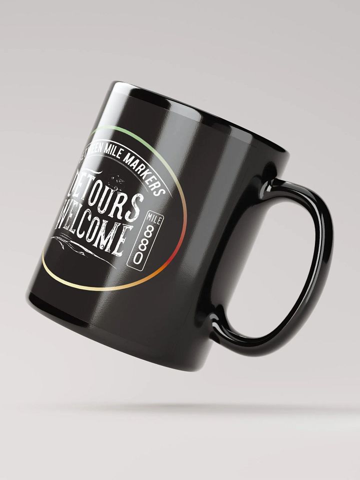 Detours Welcome Black Coffee Mug product image (3)