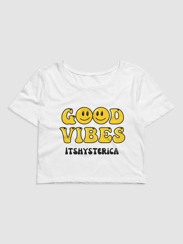 Good Vibes Crop Tee product image (2)