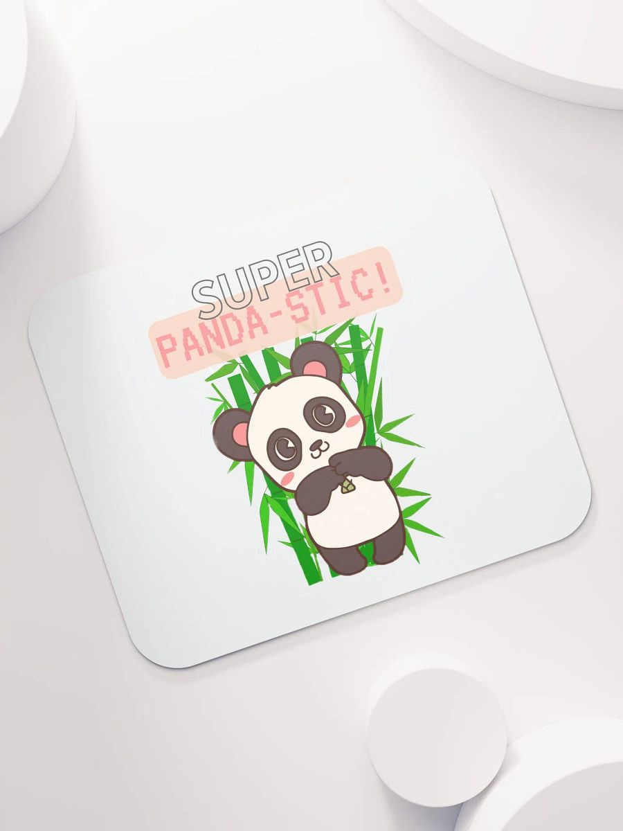 Panda-stic Bamboo Mouse Pad product image (7)