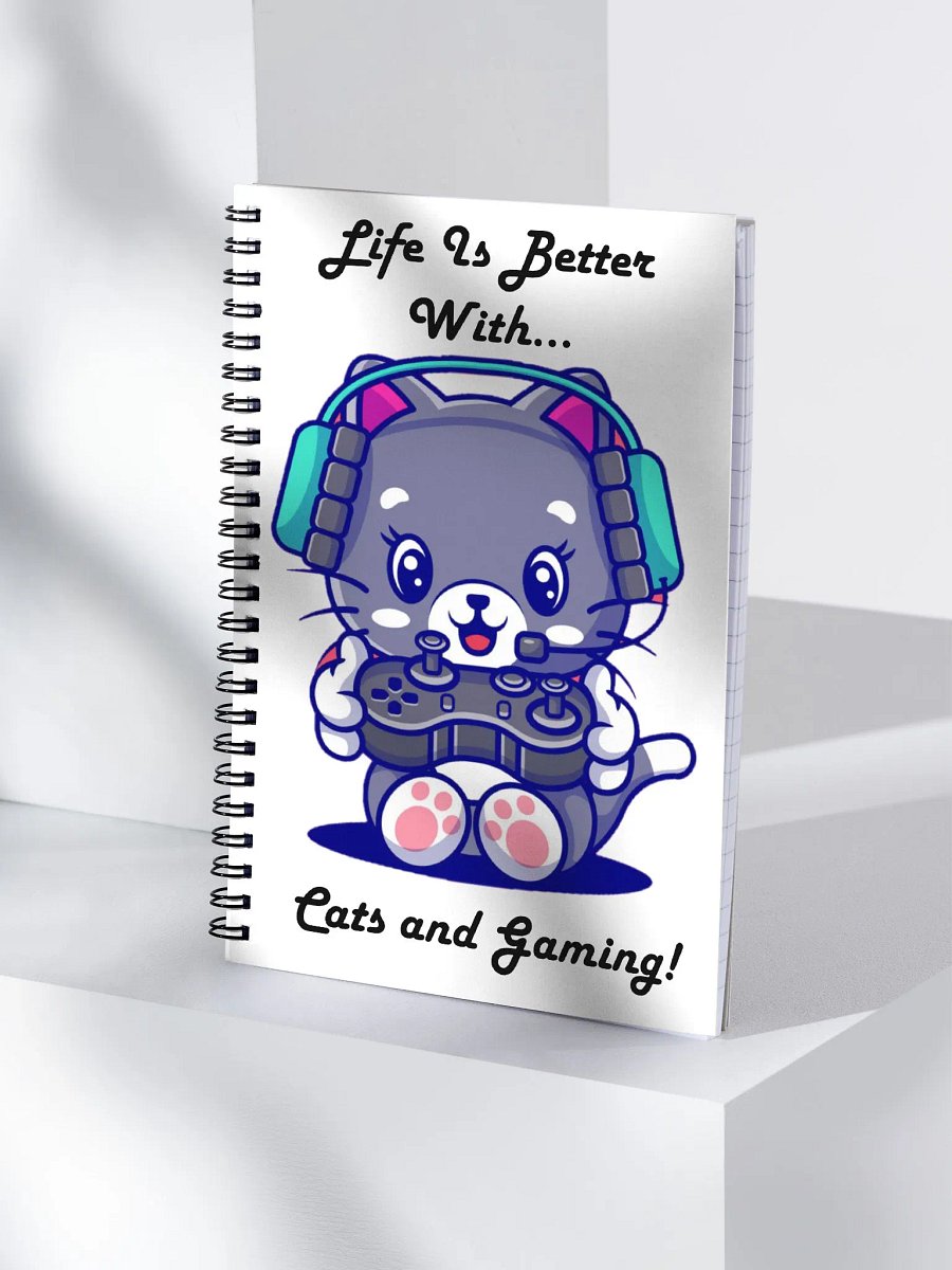 Cats and gaming notebook product image (4)