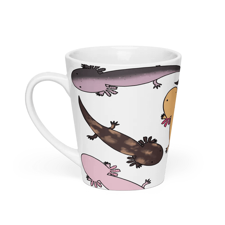 Whimsical Axolotl Latte Mug product image (1)
