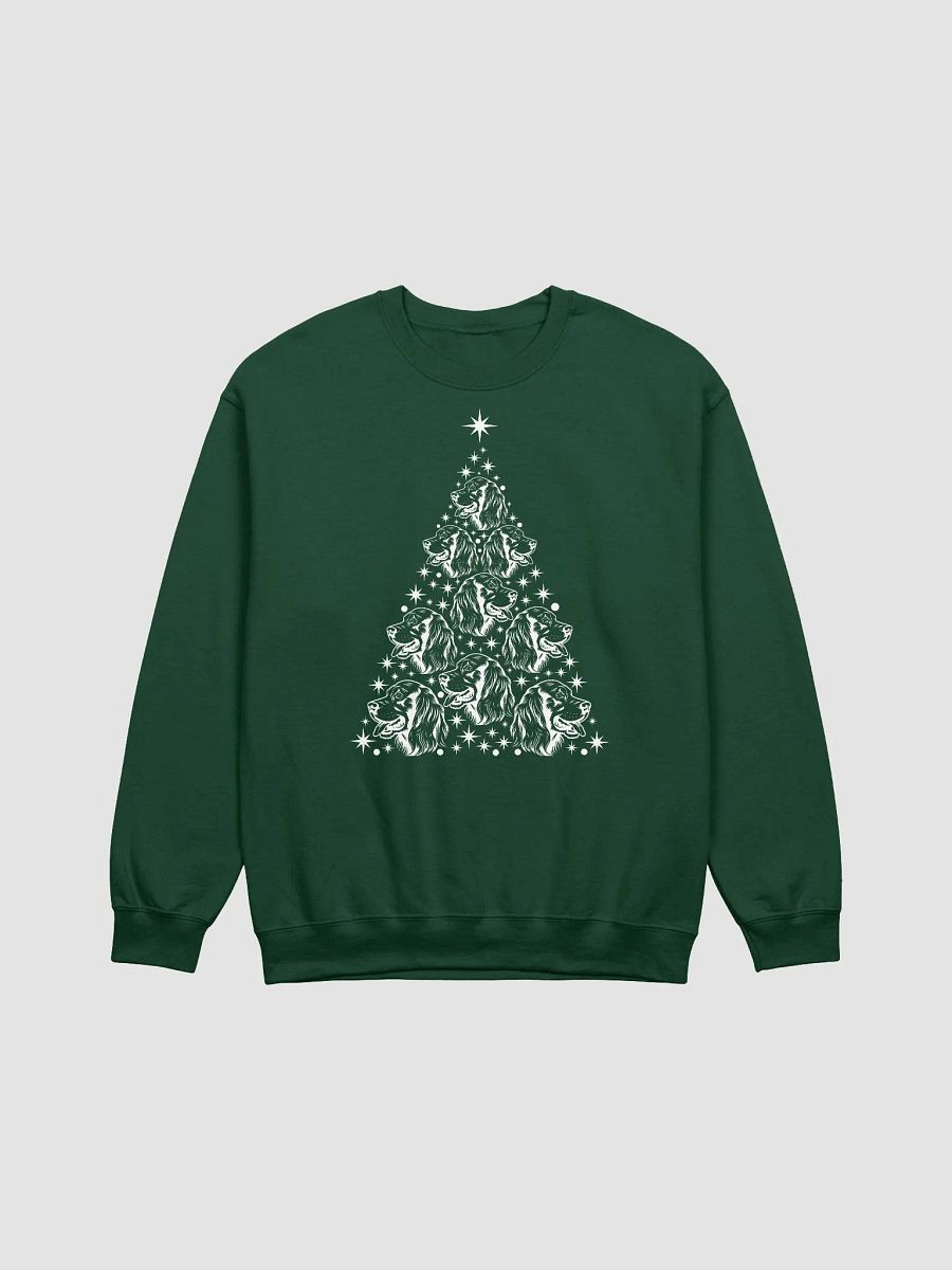 Irish Setter Christmas Tree Sweatshirt Design for Irish Setter Paw-rents product image (13)