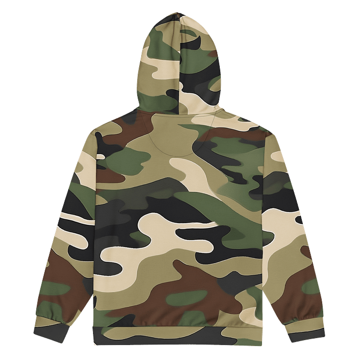 Unisex Zip Hoodie camo product image (2)