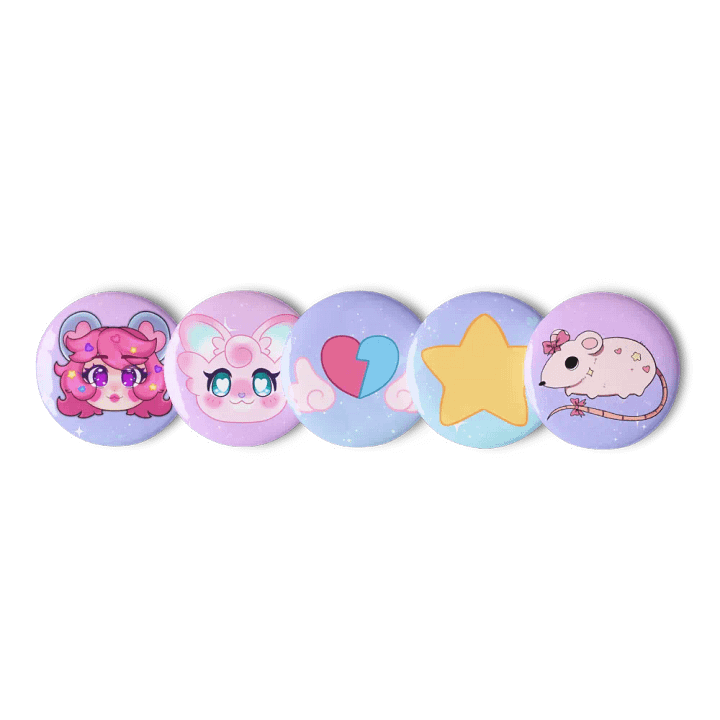 ♡ Ratbabbey Button Set ♡ product image (1)