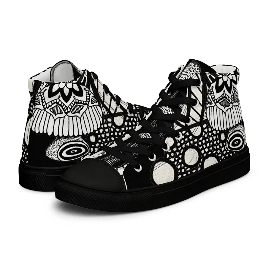 Mystical Mushroom Womens High Tops product image (10)