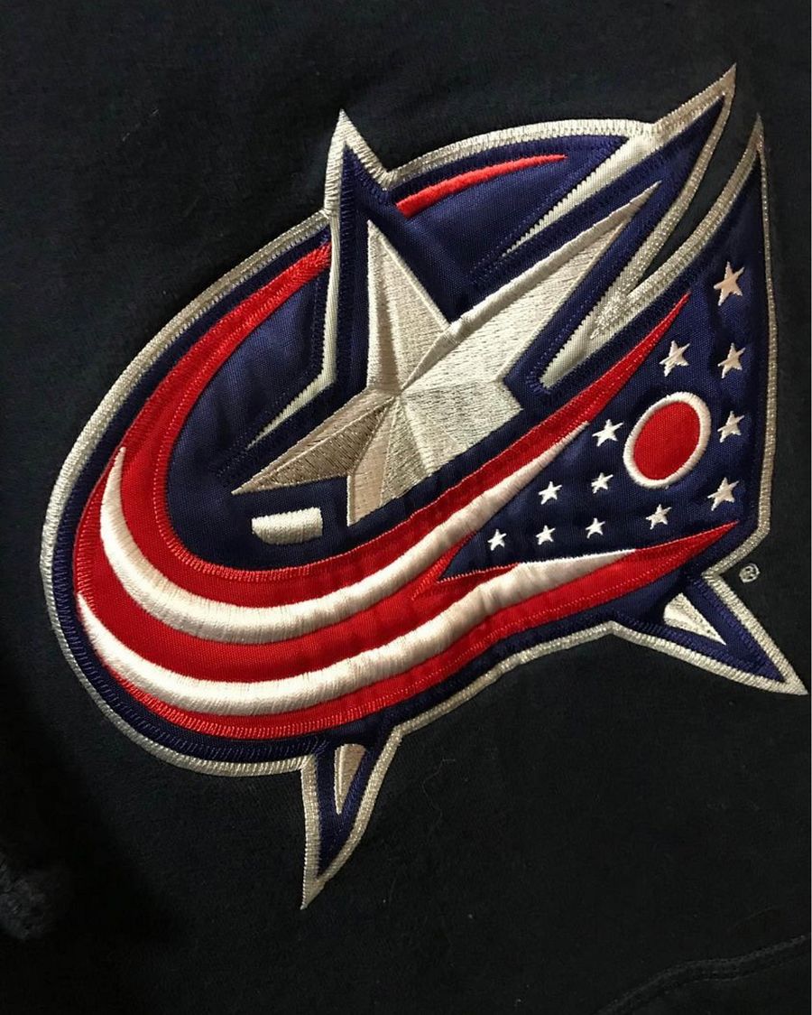 Columbus Blue Jackets CBJ Antigua Hoodie Large product image (2)