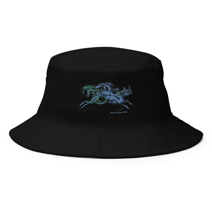 Galloping Arabian Horses Bucket Hat product image (1)