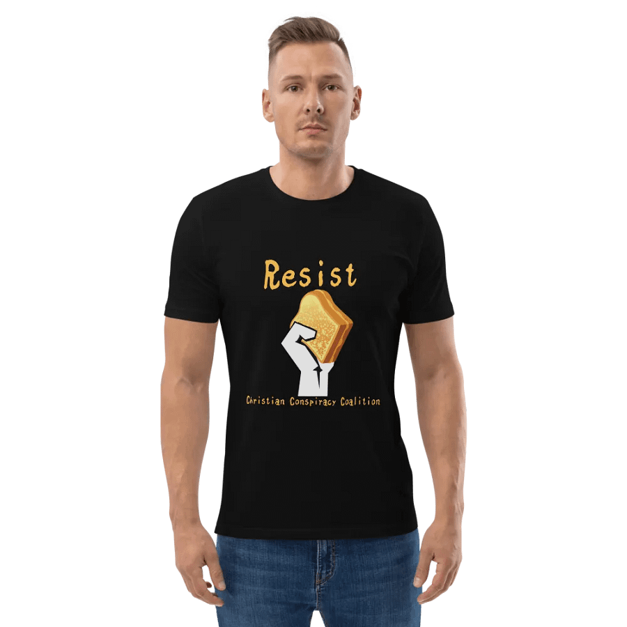 Christian Conspiracy Coalition (Resist Edition) - Organic Cotton Short Sleeve T-Shirt product image (2)