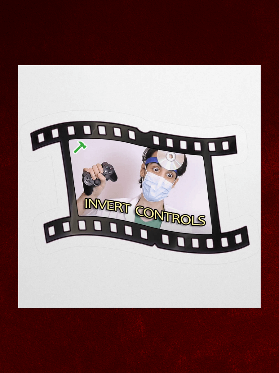 StreamReel | Invert controls Sticker product image (1)