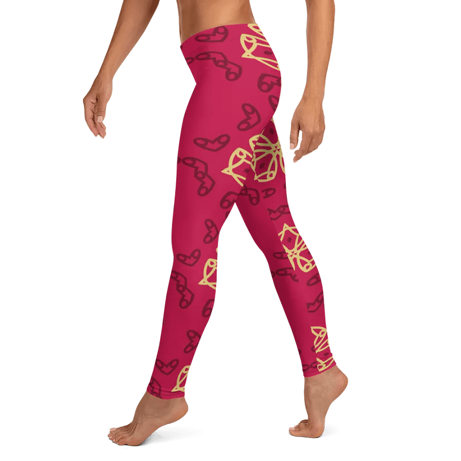 Geometric Floral Fusion Leggings product image (10)
